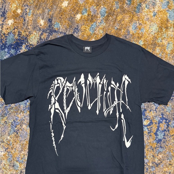 Revenge Clothing Black and White Graphic Tee - Picture 1 of 3